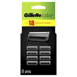 Змінні картриджі для гоління Gillette Labs 8 шт. - мініатюра 2