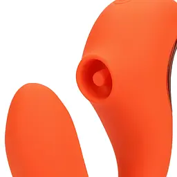 Вібратор Loveline Pulse Wave G-Spot помаранчевий - мініатюра 7