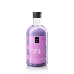 Гель для душу LAVISH CARE BATH AND SHOWER GEL - PURPLE MUSK екстрактом кінського каштана, 500 мл