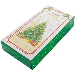 Шубниця Lefard Christmas Delight, 30,5x15,5x5,5 см, білий із зеленим (985-110) - мініатюра 2