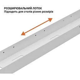 Органайзер для кабелів OfficePro (CT770W) - мініатюра 6