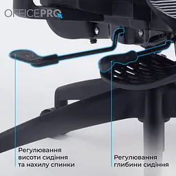 Офісне крісло OfficePro Skyline OC750-B-DG-DG (OC750-B-DG-DG) - мініатюра 10
