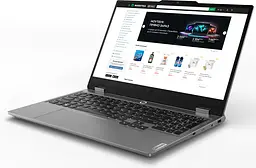 Ноутбук Lenovo LOQ 15IAX9 (83GS008FRA) Luna Grey 15.6"мі5-12450HX 16/1ТБ RTX 4050 - мініатюра 4