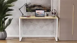 Письмовий стіл Ferrum-decor Серії Конект 75x120x60 білий ДСП Дуб Артізан 16мм (FRD-104209) - мініатюра 4