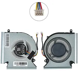 Вентилятор для ноутбука MSI GE66 GL66 GP66 MS-1541 MS-1542 (CPU) (Кулер)