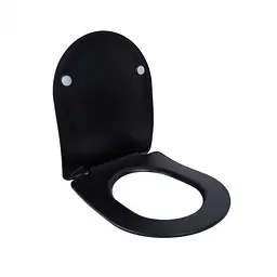 Сидіння для унітазу Qtap (Robin, Scorpio) з мікроліфтом Slim QT99U184UF450MB - мініатюра 2