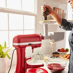Насадка-сито для перетирання овочів і фруктів KitchenAid до моделі 5KSMFGA біла (5KSMFVSP) - мініатюра 7