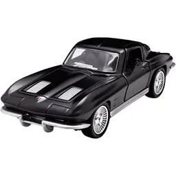 Автомодель TechnoDrive Chevrolet Corvette Split Window 1963 матовий чорний (250411U)