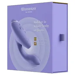 Вакуумний кліторальний стимулятор Womanizer Duo 2 Lilac - мініатюра 9