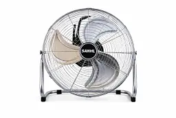 Підлоговий вентилятор SANHL FE-45, 100 Вт, 45 см (18"), металевий, 3 швидкості, регулювання нахилу