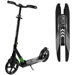 Самокат Best Scooter 87х14.5х36 см Чорний 000255884