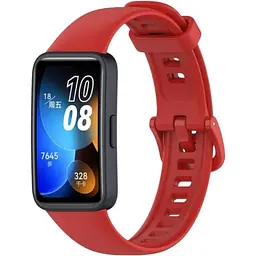 Ремінець DK для Huawei Band 8 / 9 Silicone Sport Band Classic (016235) (red)