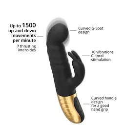 Вібратор Dorcel G-Stormer зі зворотно-поступальним рухом головки стимуляція точки G - мініатюра 3