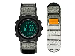 Чоловічий наручний годинник 036 Nylon Tactic Black-Grey Awarder acs0031929 - мініатюра 2