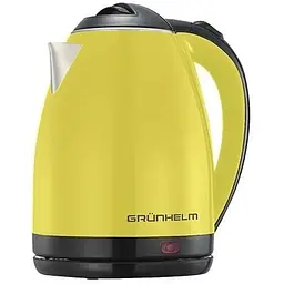 Електрочайник дисковий скляний Grunhelm EKS-1865Y 1.8 л 1500 Вт - мініатюра 3