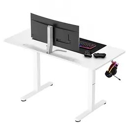 Комп'ютерний стіл Huzaro Hero 8.2 White з електричним регулюванням  - мініатюра 3