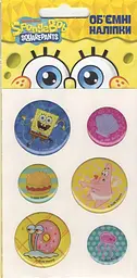 Об'ємні наліпки. SpongeBob SquarePants