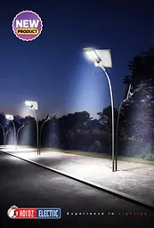 Прожектор Horoz Electric Laguna-50 50W світлодіодний, вуличний із сонячною панеллю 6400K чорний - мініатюра 5
