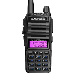Портативна Рація + Гарнітура Baofeng UV-82 5W дводіапазонна VHF136-174/UHF400-520 МГц (18836)