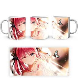 Кухоль GeekLand The Quintessential Quintuplets П'ять наречених Ніно QQ 02.05 330 мл білий - мініатюра 4