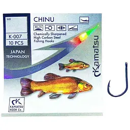 Гачок для мирної риби Kamatsu Chinu №11 (10 шт/уп) K-007