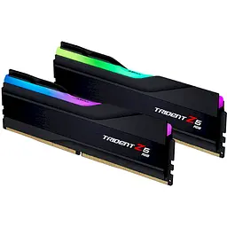 Модуль пам'яті G.Skill DDR5 64GB (2x32) Trident Z5 6000MHz RGB Black (F5-6000J3238G32GX2-TZ5RK) - мініатюра 3