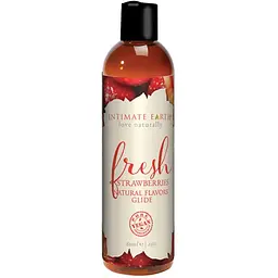 Лубрикант на водній основі Intimate Earth Natural Flavors полуниця 60 мл