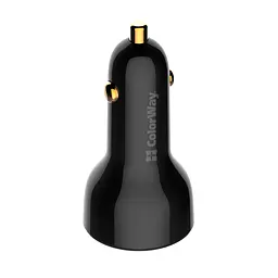 Зарядний пристрій ColorWay Power Delivery PPS USB (USB-A + USB-C) (100 Вт) чорний (CW-CHA044PD-BK) - мініатюра 4