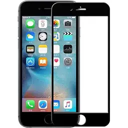 Захисне скло Tempered Glass 9K Full Glue Apple iPhone 6/6s black - мініатюра 2