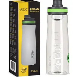 Пляшка для води 4FIZJO спортивна 850 мл Green (P-5905973403801)