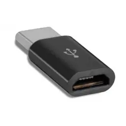 Перехідник Type-C to Micro USB Lapara (LA-Type-C-MicroUSB-adaptor black) - мініатюра 2