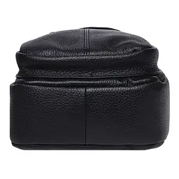 Чоловічий рюкзак шкіряний Keizer K11023-black - мініатюра 4