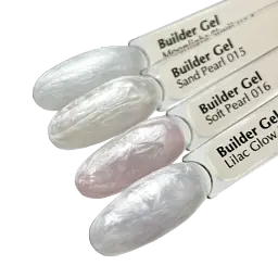 Гель моделюючий Builder Gel PNB UV/LED Sand Pearl Піщана Перлина ніжно-бежевий оксамитовий 5 мл - мініатюра 3