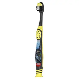 Дитяча зубна щітка Colgate Kids Batman/Wonderwoman 6+ м'яка на присосці в асортименті - мініатюра 4