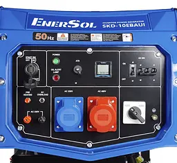 Інверторний дизельний генератор EnerSol 9.5/10 кВт SKD-10EBAUI - мініатюра 6