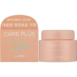 Колагеновий крем The Saem Care Plus Baobab Collagen Cream 100 мл - мініатюра 2