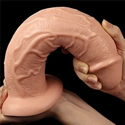 Вібратор на присоску з пультом управління 11 Realistic LOVETOYS 66-LV111121 103522 - мініатюра 2