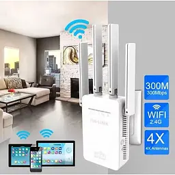 Підсилювач Wi-Fi сигналу для дому та дачі репітер 300 Мбіт/с - мініатюра 7
