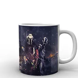 Кухоль GeekLand Зіркові війни Мандалорець герої Star Wars The Mandalorian TM.04.12 330 мл білий - мініатюра 2