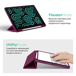 Чохол SlimTPU Active Pen holder Lenovo Tab P11 11.5 TB350 TB355 Вишня - мініатюра 4