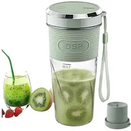 Блендер-шейкер DSP KJ2087 USB портативний green (40976-KJ2087 Green_829) - мініатюра 2