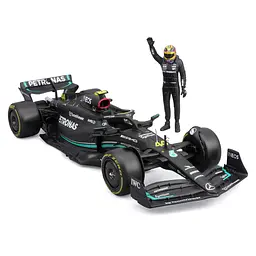 Автомодель з фігуркою - Mercedes-AMG F1 W14 E Performance (1:24), в асортименті - мініатюра 7