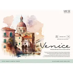 Блок Muse Aquarelle на склейці 24x32 см 20 аркушів (PB-GB-020-098)