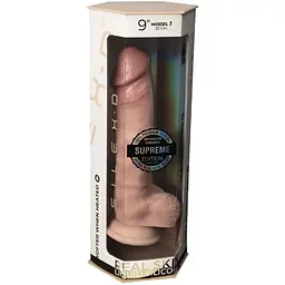 Фалоімітатор SilexD Tomas Premium Real Skin Flesh (9in MODEL 1) - мініатюра 7