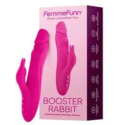 Вібратор-кролик Dream Toys Booster Rabbit 21.6 см (рожевий) - мініатюра 11