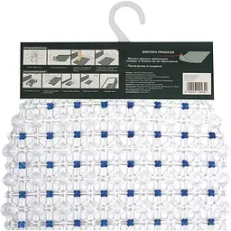 Килимок для ванної Eco Fabric Крапка 63х34 см синій (6334-001) - мініатюра 6