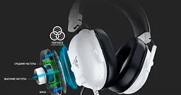 Ігрові навушники Razer Blackshark V2 X White (RZ04-03240700-R3M1) [79685] - мініатюра 8