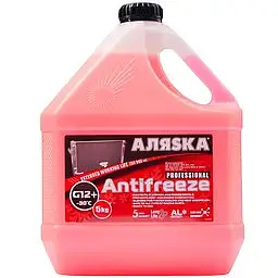 Антифриз АЛЯСКА G12 -30° червоний 5л 9005 - мініатюра 2
