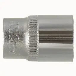 Насадка шестигранна коротка 1/4" 12мм CrV ULTRA (6060122) - мініатюра 5
