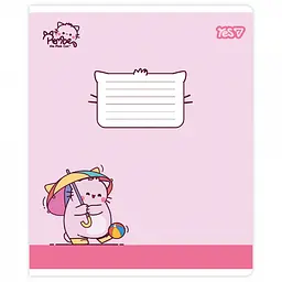 Набір зошитів Yes Pembe the Cat 18 аркушів у лінію 25 шт. (769046) - мініатюра 2
